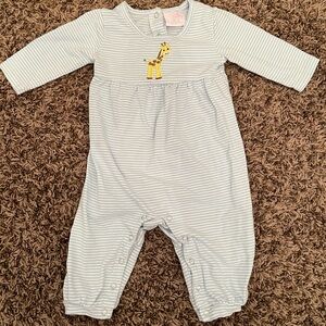 giraffe appliqué romper